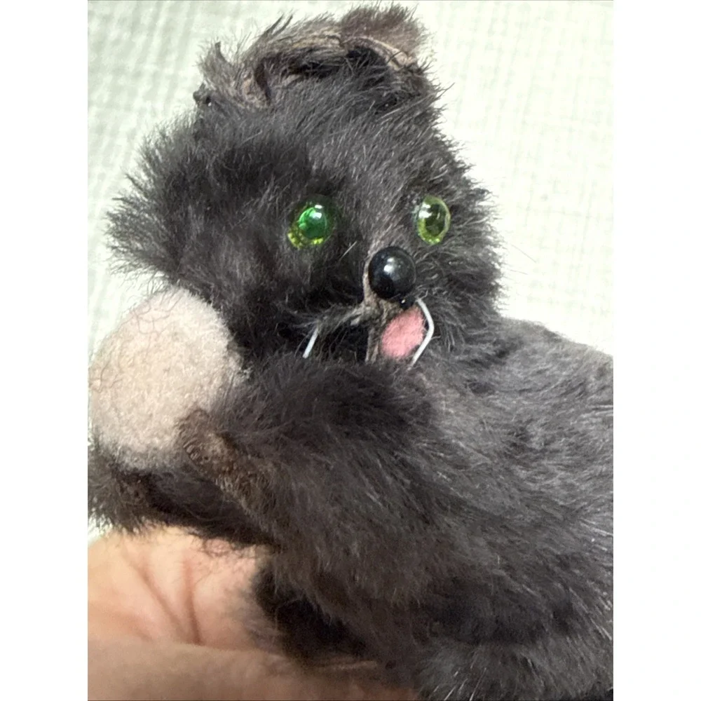 Vintage‎ Pleasant Company American Girl Doll Kirsten Cat Kitten Real Fur Germany